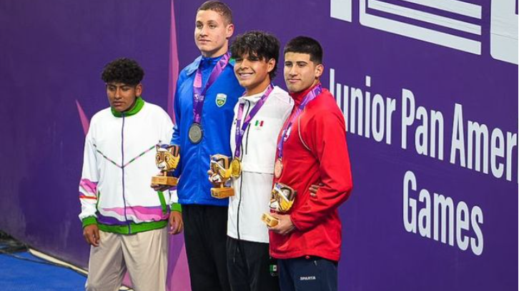 Humberto Nájera logra segundo oro para México en Asunción 2025