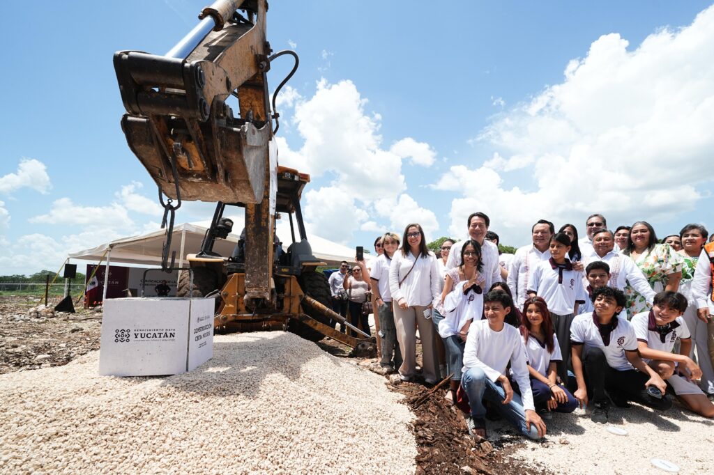 Inicia construcción del CBTIS 305 en Yucatán, uno de 20 nuevos planteles de bachillerato en el país: titular de la SEP