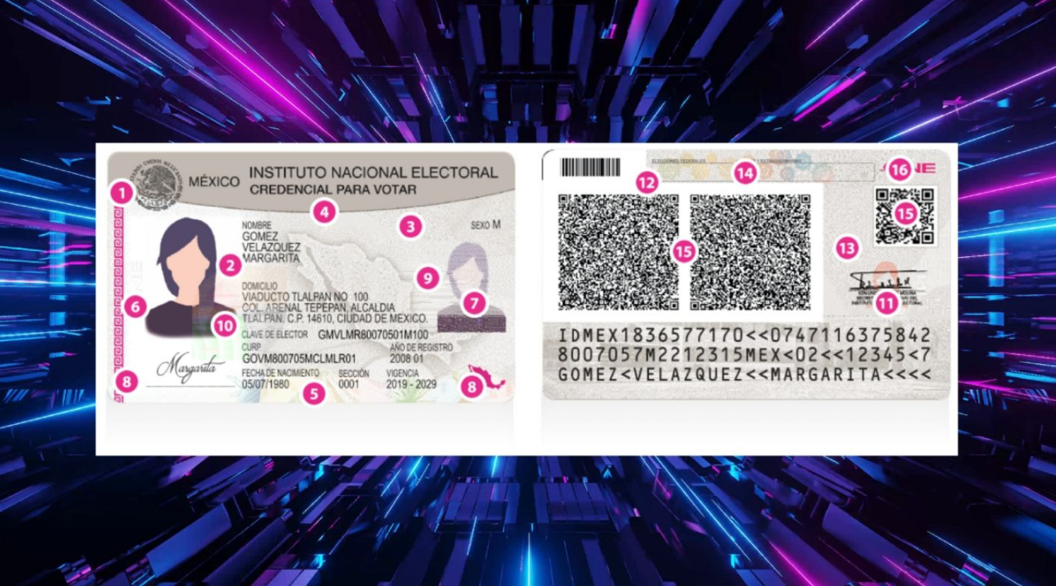 INE aprueba nueva credencial de elector digital