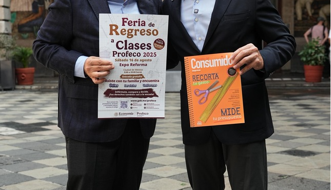 Invitan SEP y Profeco a la Feria del Regreso a Clases 2025 que se llevará a cabo en 41 sedes en todo el país