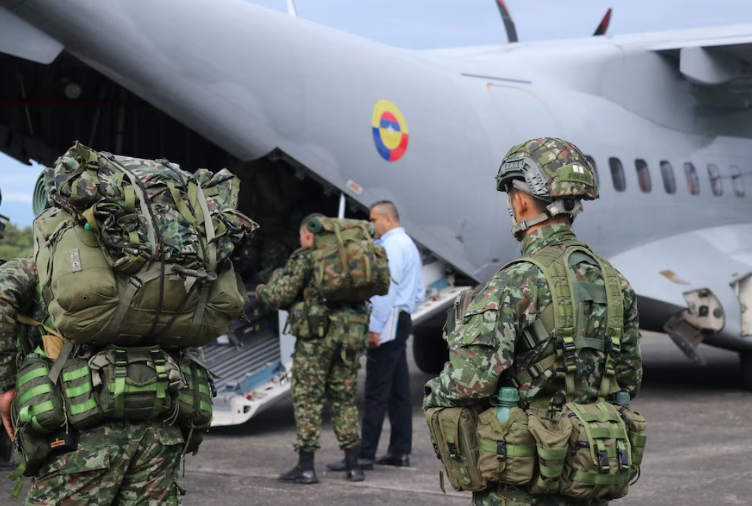 Llegaron al Guaviare 500 efectivos de la Undmo y de fuerzas especiales: buscarían rescatar a los 34 soldados secuestrados