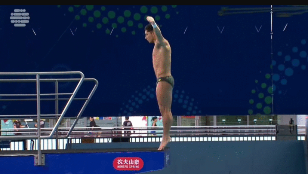 Randal Willars cierra con bronce los clavados del Mundial de Deportes Acuáticos Singapur