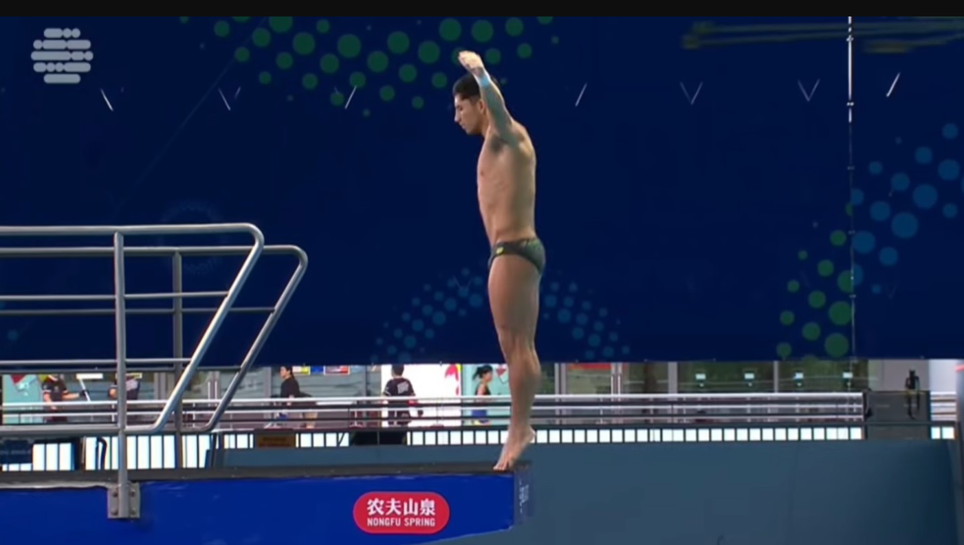 Randal Willars cierra con bronce los clavados del Mundial de Deportes Acuáticos Singapur