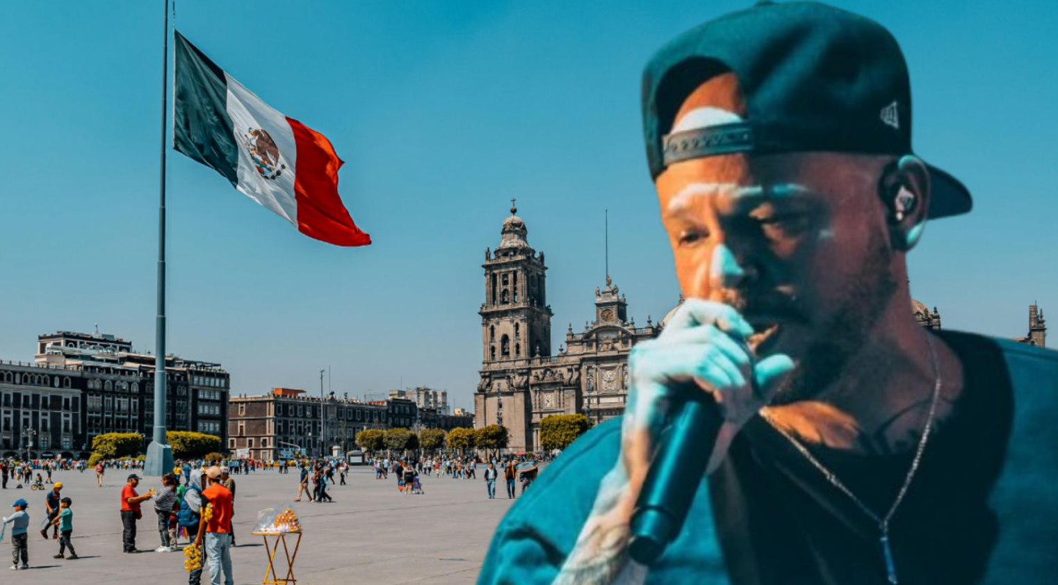 Residente dará concierto gratuito en el Zócalo de CdMx