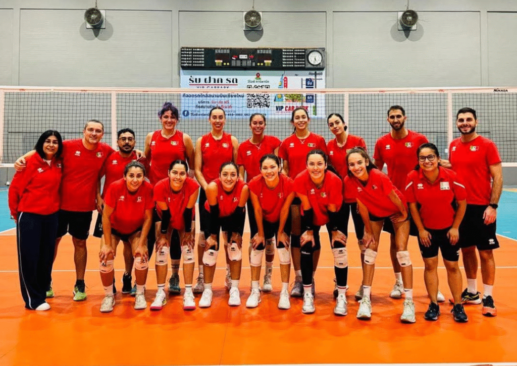Se alista México para el Campeonato Mundial Femenil de Voleibol de Sala 2025