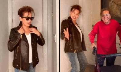 Yolanda Andrade reaparece en redes con andador y sorprende a Thalía con felicitación de cumpleaños