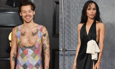 Zoë Kravitz y Harry Styles desatan rumores de romance tras un paseo en Roma