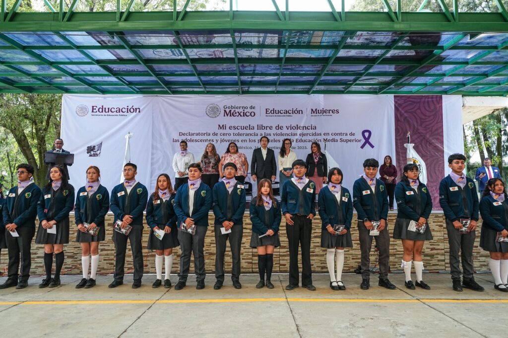 Presenta Gobierno de México Declaratoria de “Cero Tolerancia” en los Planteles de la Educación Media Superior