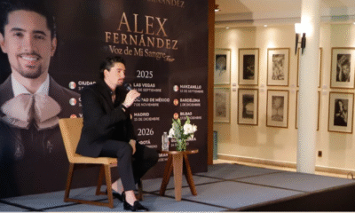 Alex Fernández presenta su tour 'Voz de mi Sangre'