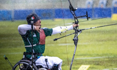 Apunta Samuel Molina al podio del Campeonato Mundial de Para Tiro con Arco 2025