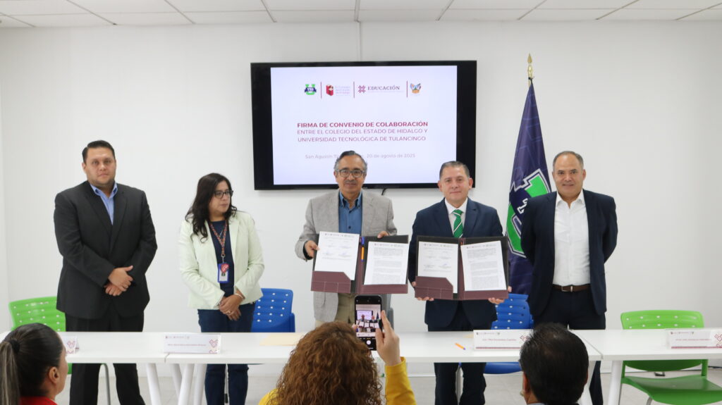 Colegio del Estado de Hidalgo fortalece vínculos con la UTEC