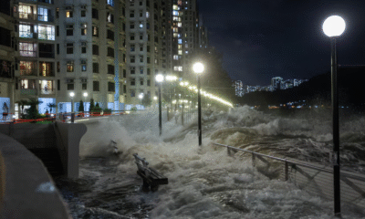 El supertifón Ragasa amenaza a varios países en Asia