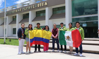 Estudiantes de la UTMZ viajan a Colombia