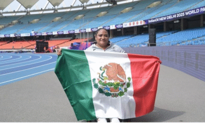 Gloria Zarza cosecha oro en Mundial de Para Atletismo Nueva Delhi 2025