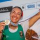 Kenia Lechuga logra el bronce en Mundial de Remo Shanghái 2025