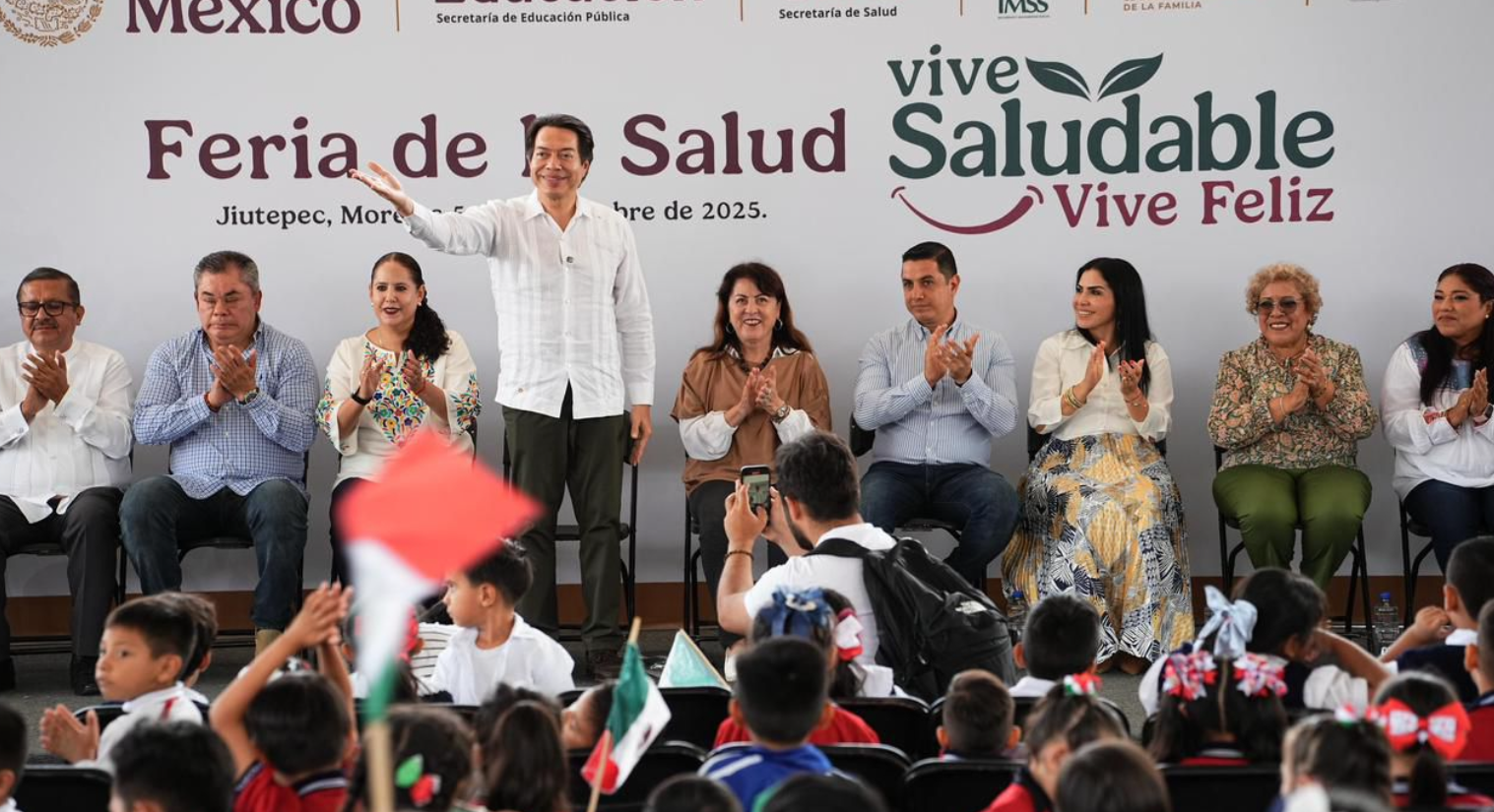 Mario Delgado arranca la segunda fase de la estrategia Vive saludable, vive feliz