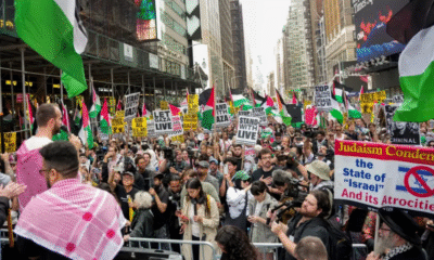 Protestan en NY por presencia de Netanyahu en la ONU