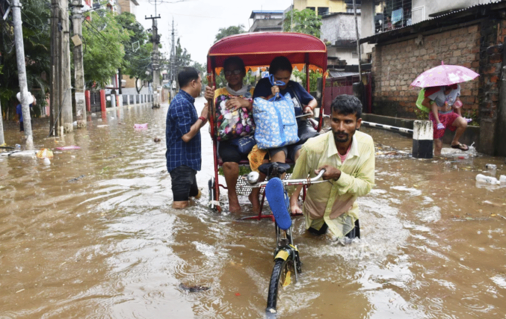 Severas lluvias e inundaciones afectan a India