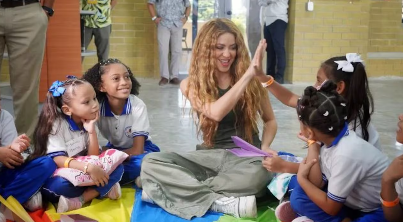 Shakira finalizó la construcción de un megacolegio que busca beneficiar a 900 alumnos