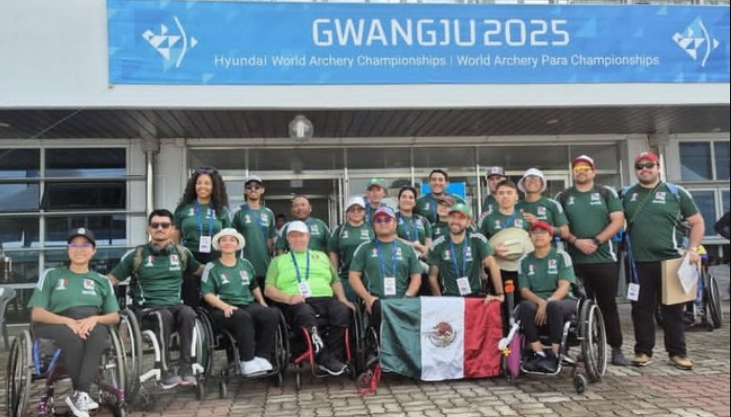 Va México por la gloria en el Campeonato Mundial de Para Tiro con Arco 2025