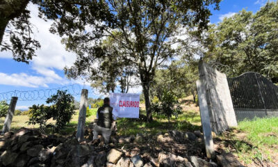 Por cambio de uso de suelo ilegal, Profepa clausura predio en zona de influencia de la Reserva de la Biosfera Mariposa Monarca