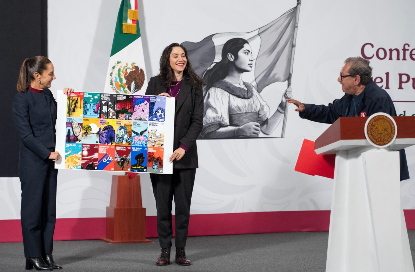 Gobierno de México regalará 2.5 millones de libros en América Latina