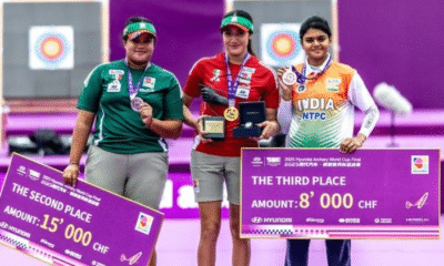 Hacen historia Mariana Bernal y Maya Becerra en la Final de Copa del Mundo de Tiro con Arco 2025