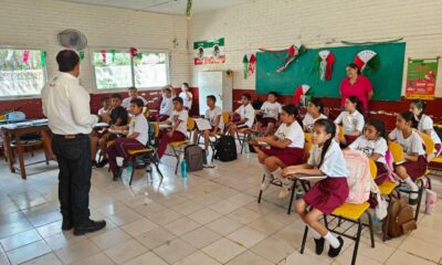 Regresan a clases presenciales más de 182 estudiantes de 2 mil 442 planteles de estados afectados por lluvias