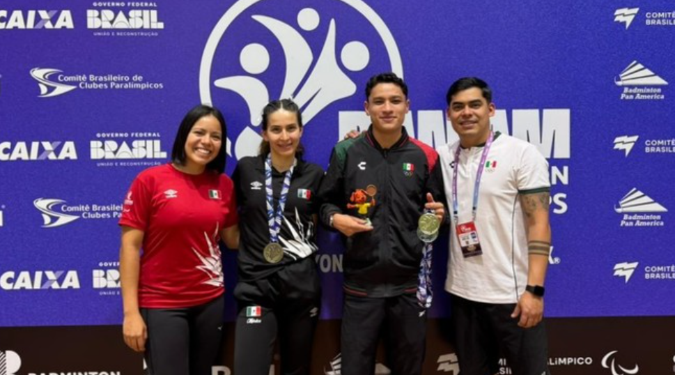 Para bádminton cosecha tres medallas en Pan Am Sao Paulo 2025, en Brasil