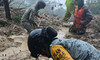 Plan Marina continúa con los apoyos a la población en los municipios afectados en Veracruz, Puebla, San Luis Potosí e Hidalgo
