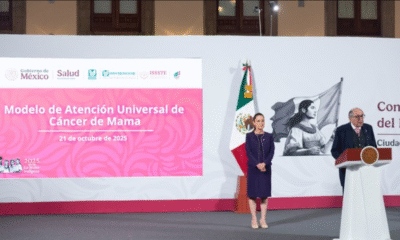 Presidenta anuncia inversión de 8 mil mdp para Modelo de Atención Universal de Cáncer de Mama