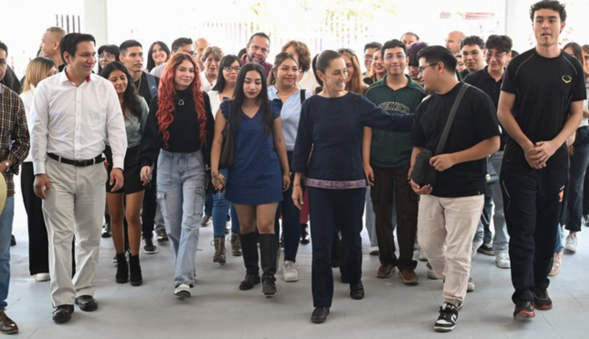 Presidenta inaugura nuevo plantel de la Universidad Nacional Rosario Castellanos en Chalco