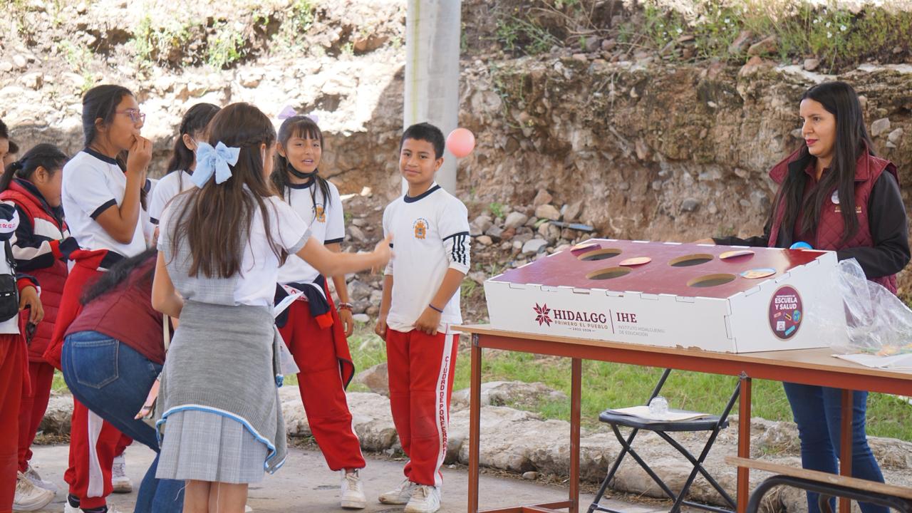 Realizan Jornada de Educación para la Salud en primaria de Pachuca