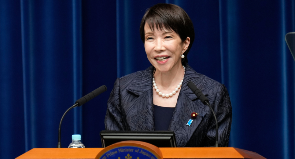 Sanae Takaichi se convierte en la primera mujer en ser primera ministra de Japón