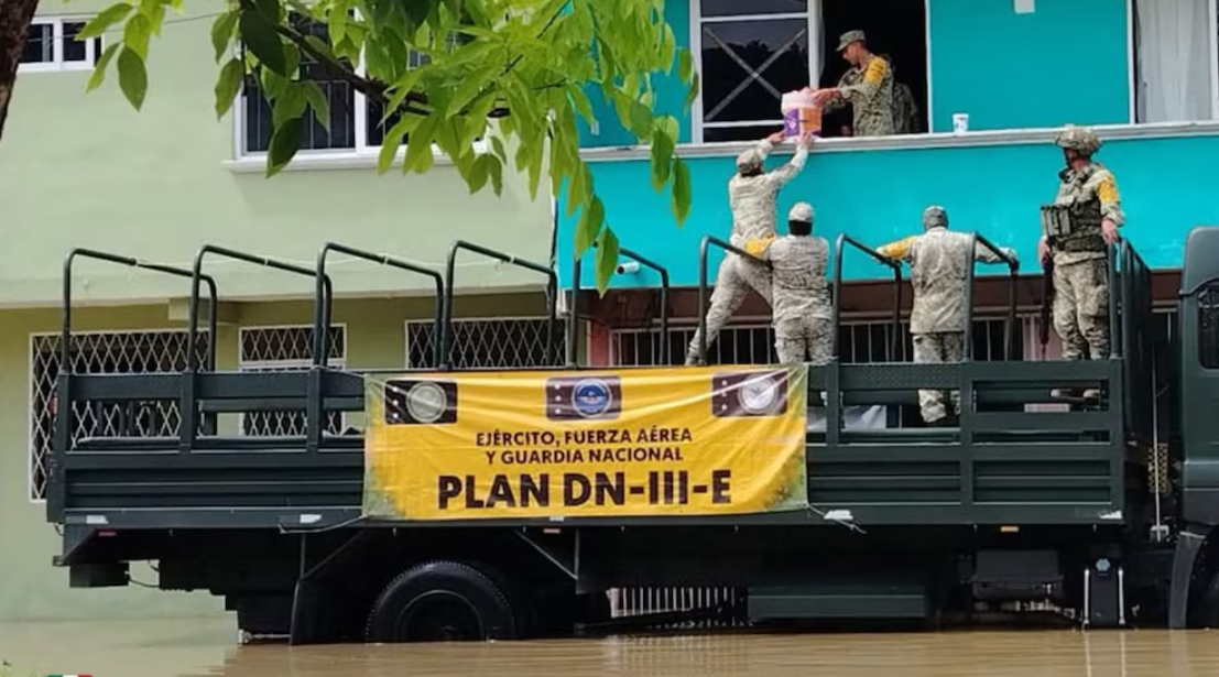 Sheinbaum alista censo de damnificados por lluvias en cinco estados