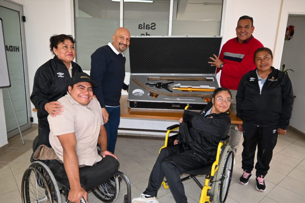 Dulce María García recibe canaleta profesional rumbo a los Juegos Parapanamericanos Chile 2025