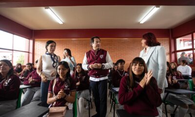 Con 20 nuevos bachilleratos y 37 mil 500 lugares más, se garantiza el derecho a estudiar a las y los jóvenes