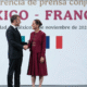 Claudia Sheinbaum, Presidenta de México y Emmanuel Macron de Francia, hacen declaración conjunta