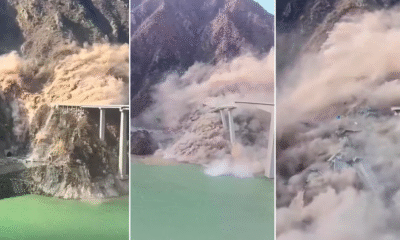 Colapsa parcialmente puente de 758 metros en China