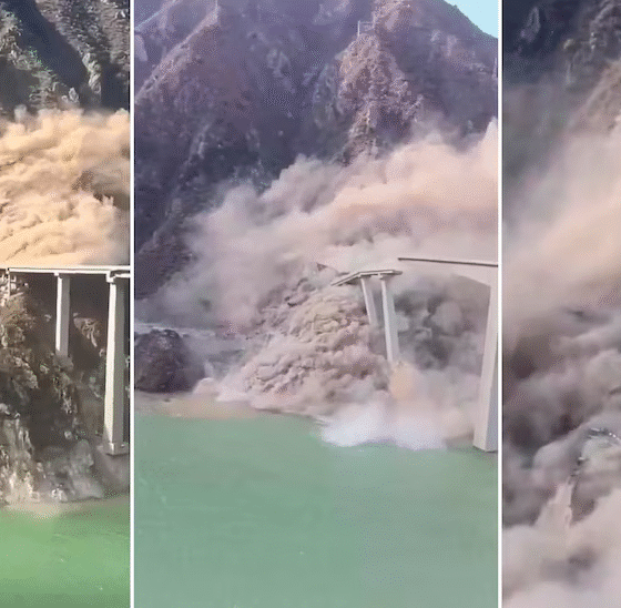 Colapsa parcialmente puente de 758 metros en China