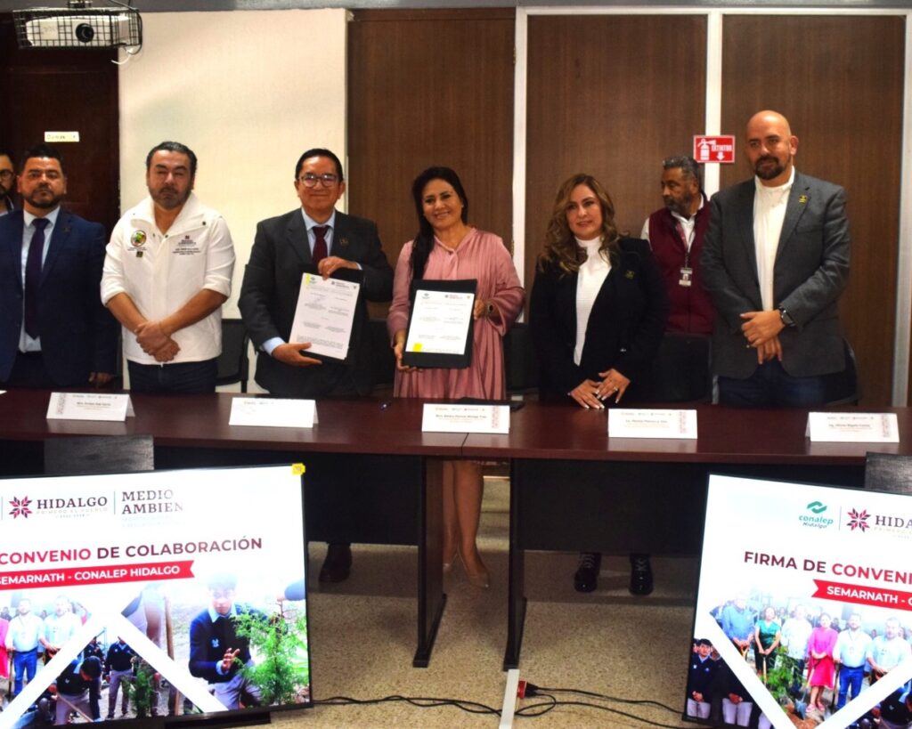 Semarnath y Conalep Hidalgo impulsan Agrofly