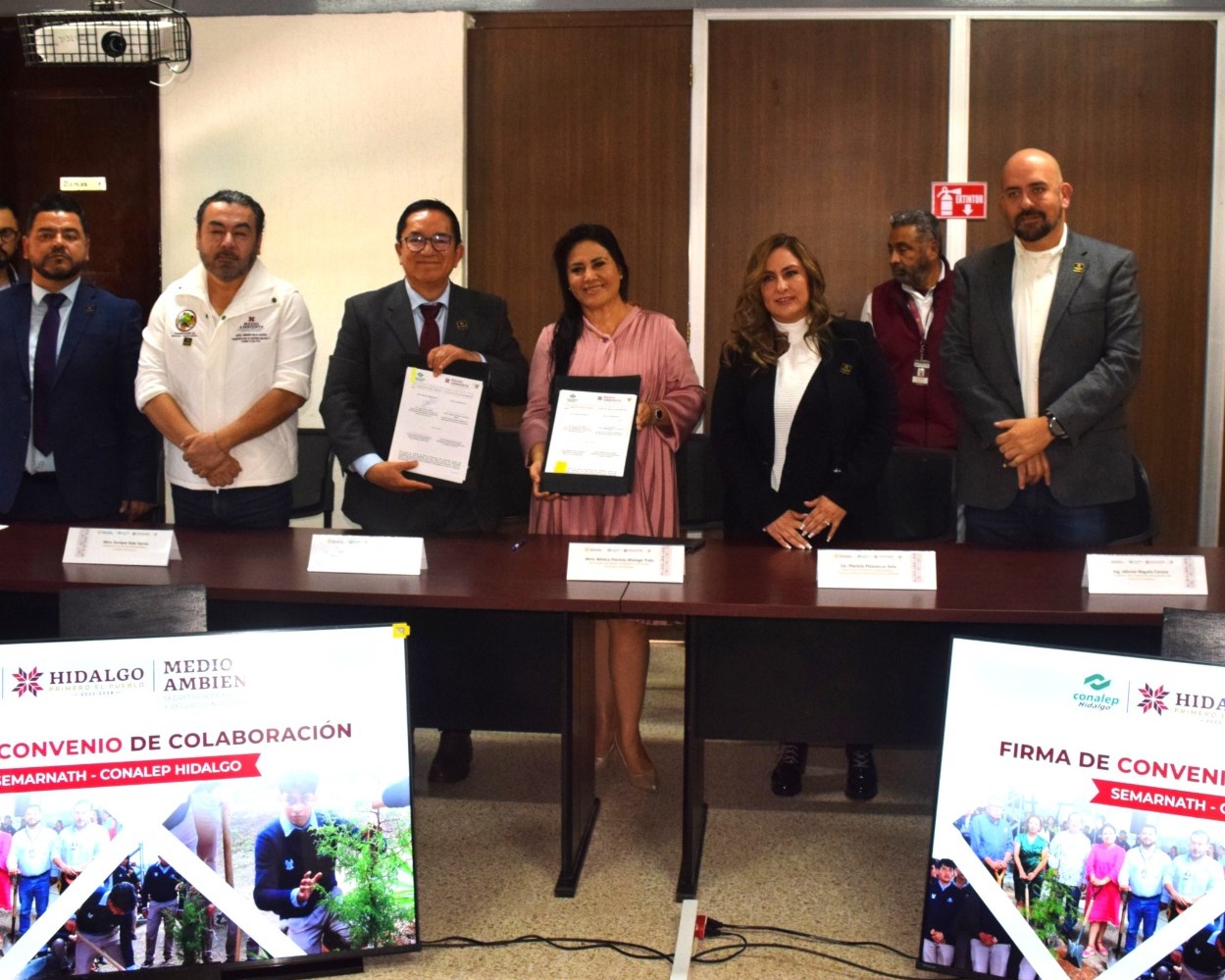 Semarnath y Conalep Hidalgo impulsan Agrofly