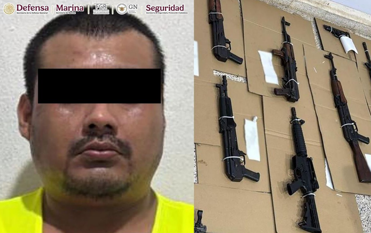 Autoridades mexicanas detuvieron este lunes a 20 personas ligadas a un grupo criminal en el estado de Tabasco, entre ellas al líder de la organización identificado como Jorge Armando ‘N’, alias ‘El Toto’. El titular de la Secretaría de Seguridad y Protección Ciudadana (SSPC), Omar García Harfuch, detalló en sus redes sociales que el detenido está vinculado con una agresión en Macuspana, Tabasco, el pasado 8 de noviembre, donde dos mujeres perdieron la vida, además de otros hechos delictivos. “Se aseguraron 17 armas de fuego, vehículos y droga”, apuntó el funcionario. En un comunicado aparte, la SSPC precisó que tras los hechos del pasado sábado, se desarrollaron labores de investigación que permitieron identificar el paradero de los agresores, entre ellos Jorge Armando ‘N’, “señalado como jefe de plaza de un grupo delictivo que opera en la zona”. En total, señaló la dependencia, se detuvieron a 20 personas, entre ellas el líder del grupo y cuatro policías municipales. En el lugar, además, se aseguraron 160 dosis de marihuana, 40 dosis de metanfetamina, tres automóviles, una camioneta, dos motocicletas, 13 armas de fuego largas, cuatro armas de fuego cortas, 50 cargadores, 1,688 cartuchos útiles, 20 equipos telefónicos, siete chalecos balísticos, siete cascos tácticos, cinco básculas grameras y una cámara de video. En el operativo participaron miembros de la SSPC, de las Secretarías de la Defensa Nacional (Defensa), Marina (Semar), la Fiscalía General de la República (FGR), Guardia Nacional (GN) y la Fiscalía General del Estado (FGE). De febrero a principios de noviembre, el Gobierno de México, gracias a la ‘Operación Frontera Norte’ -acordada con el presidente de Estados Unidos, Donald Trump, para evitar los aranceles a México- detuvo a más de 8.517 personas y se confiscaron casi 107 toneladas de droga, entre ellas 494 kilogramos de fentanilo. Fuente: EFE