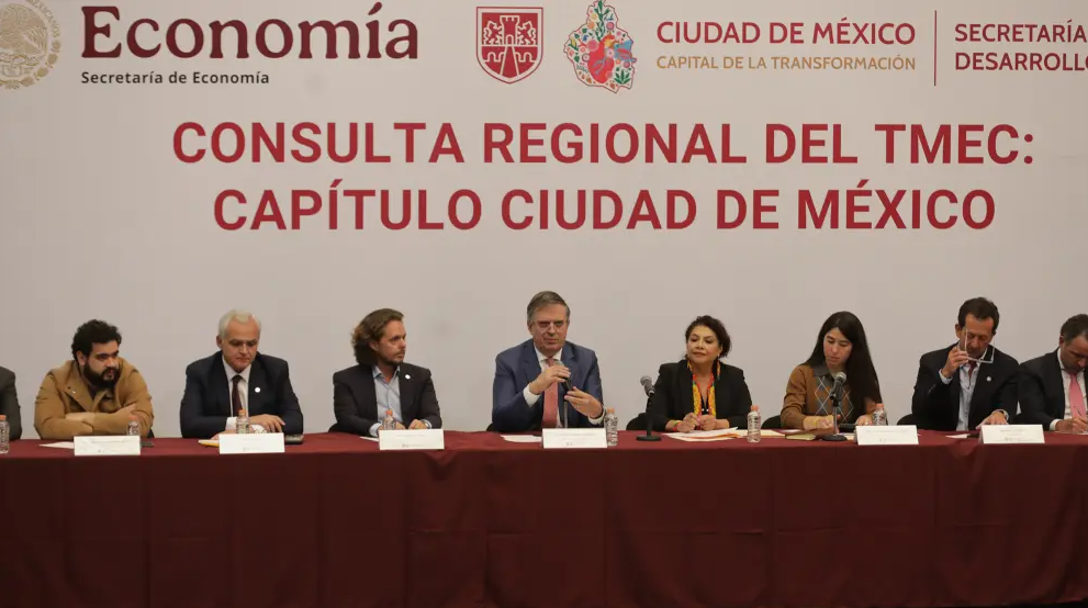 Ebrard abre posibilidad de adicionar capítulos al T-MEC