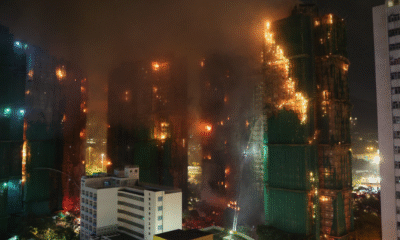 Incendio en torres residenciales de Hong Kong suma ya 146 muertos y 79 heridos
