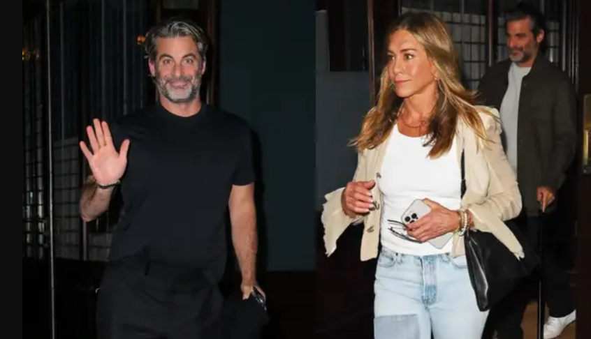 Jennifer Aniston hace oficial su romance con Jim Curtis