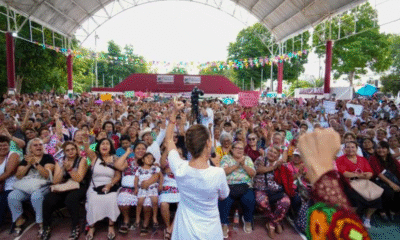 Más de 3 millones de mujeres reciben la Pensión Mujeres Bienestar: Presidenta encabeza asamblea en Puerto Morelos, Quintana Roo