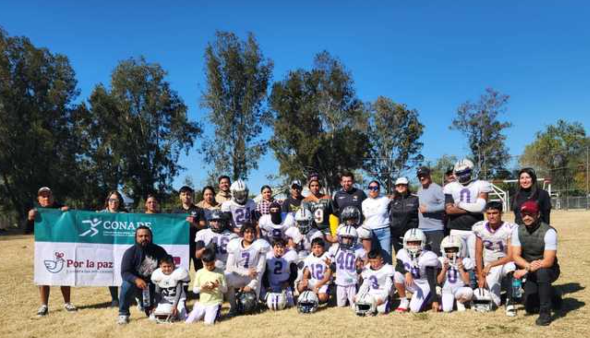 Realiza CONADE-CEDEM clínica de futbol americano en Huichapan, Hidalgo