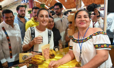 Sheinbaum anuncia primera planta procesadora de Chocolate Bienestar