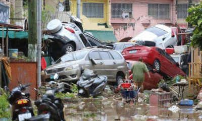 Tifón “Kalmaegi” deja 40 personas muertas en Filipinas